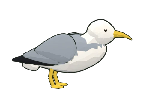 Gaviota patiamarilla